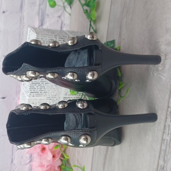 Karl Lagerfeld Bonnie Peep Toe Bootie NWT - Picture 4 of 10